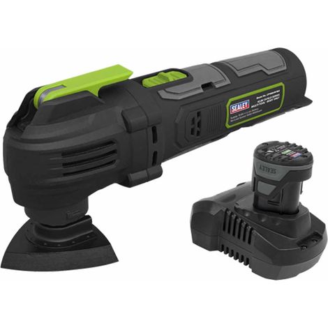 Sealey Cordless Multi Tool Rotary 10.8V SV10 Series Battery & Charger CP108VMT (1/4)