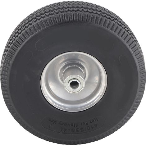 Allzweck-Schlauchlosreifen für Sackkarren, pannensicher, Kunststoffnabe, 250 kPa, 15 mm Lochdurchmesser, 3,50–4 (1/5)