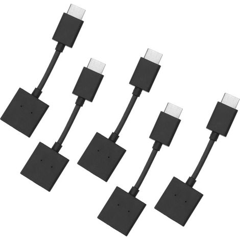 5 Adaptateurs HDMI Mâle-Femelle 4K 60Hz, Câbles d'Extension Haute Vitesse pour Télévision, Projecteur, Console de Jeu (1/5)