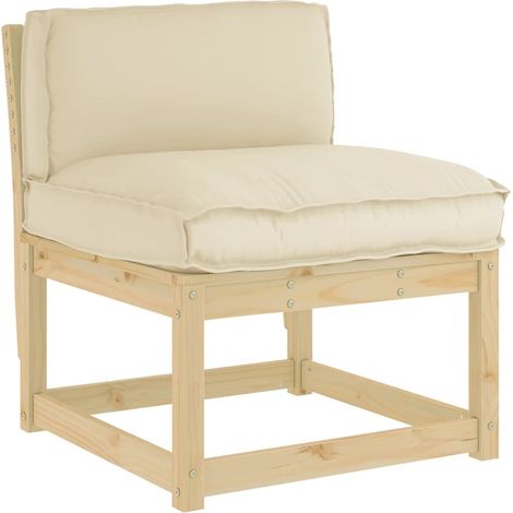 Coussin Beige 80 x 40 x 12 cm Tissu Oxford (1/5)