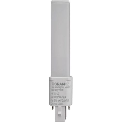 HOMELIGHTING 4058075557994 LED CEE E (A - G) G23 4 W = 9 W blanc chaud (Ø x L) 32.3 mm x 165 mm 1 pc(s) Y890532 (1/5)