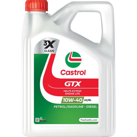 Castrol GTX 10W-40 A3/B4 4L H 189272 15F8FD