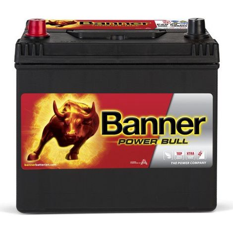 Batterie voiture 12V 60Ah P6069 – Puissance de démarrage 510A – Technologie plomb-calcium sans entretien – Banner