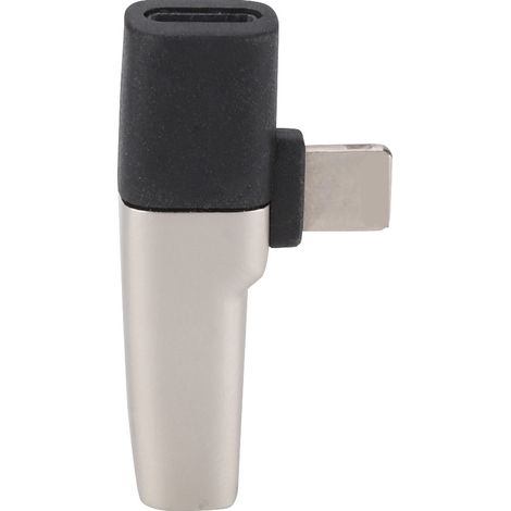 Adaptateur audio 2 en 1 vers prise jack 3,5 mm + câble de charge pour casque USB-C compatible avec iPhone (1/5)