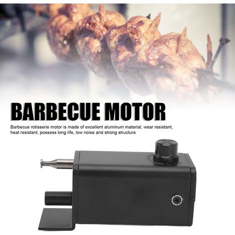 Motore per girarrosto, motore elettrico portatile per barbecue USB con velocità regolabile, potente motore di ricambio per griglia, per barbecue da cucina (1/4)