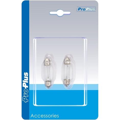 Lampadina auto 12V 3W SV85 11x43 2 pezzi in blister