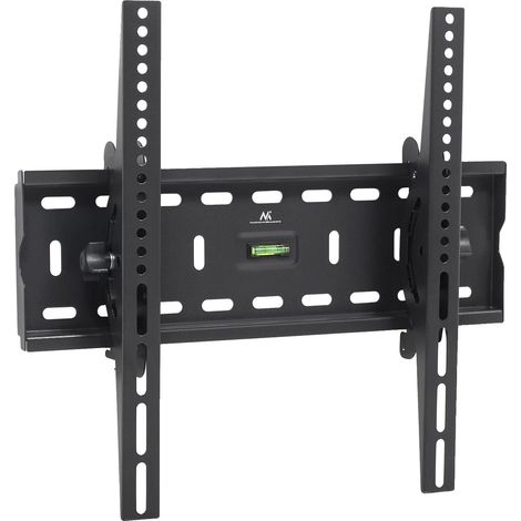 Support TV, Inclinaison Réglable, Compatibilité VESA, noir (1/5)