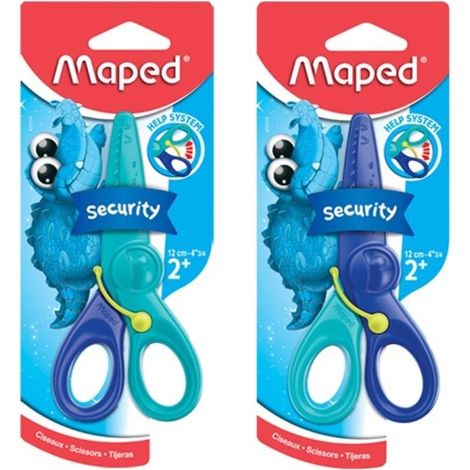 Tijeras Kidipulse de 12 cm, mezcla mapeada