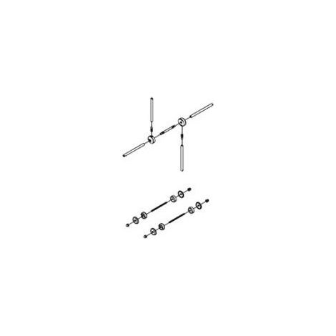 KIT DE MONTAGE POUR CABLES DE HAUBANAGE(4) FADINI