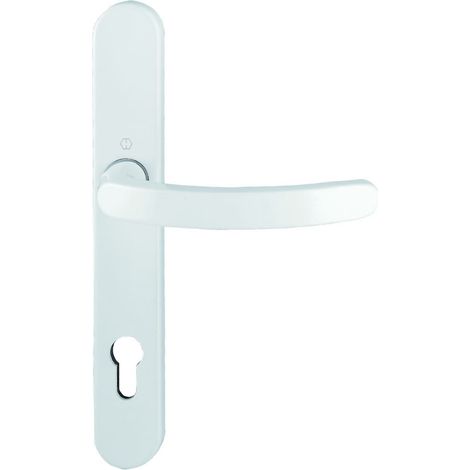 HOPPE® Drücker-Halbgarnitur mit Schmalschild Luxembourg 099KH/3357N, Aluminium, 6990824 (1/2)