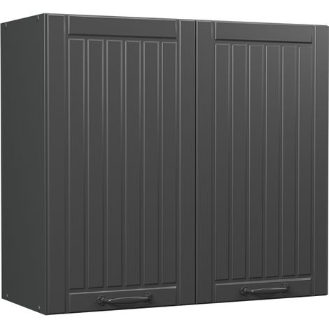 Hängeschrank Fame-Line, Dunkelgrau/Anthrazit, 80 cm, Vicco (1/5)