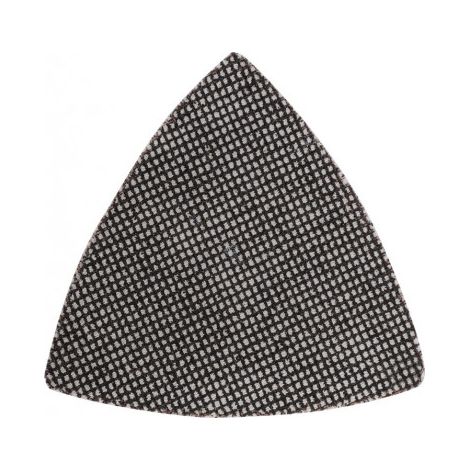 kwb Papier de toile abrasive Disque de toile abrasive pour le poncage a sec et a l'eau, p. 9 Delta 93 x 93 K-120, en fibre de verre, perfore avec velcro, 5 pces. (1/2)