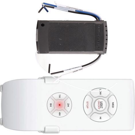 Télécommande universelle intelligente pour ventilateur de plafond avec lumière, compatible Hunter et Harbor Breeze, kit de remplacement, contrôle à distance, 1 pièce (1/5)