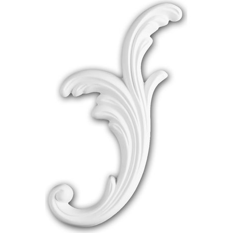 Decorative Element 160011 Profhome Rococo Baroque style white