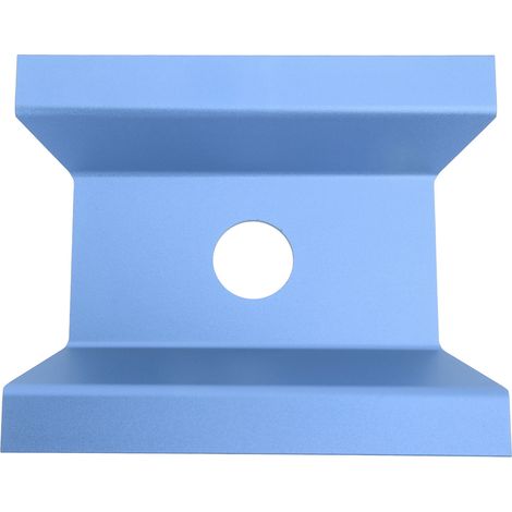 Station de réparation pour voitures radiocommandées, rotation à 360°, support de travail en alliage d'aluminium, outil de montage bleu (1/5)