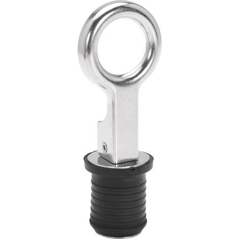 Ablassschraube – Edelstahl 316 – 25 mm Durchmesser – Wasserdicht mit Gummidichtung – Für Boote, Yachten, Kajaks – 1 Stück (1/5)