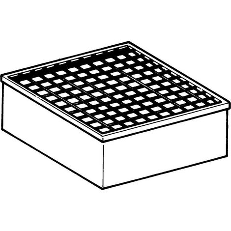 Bac avec siphon vertical - Inox - 40 cm - MAGISTRA PLUS 900 - Arilex