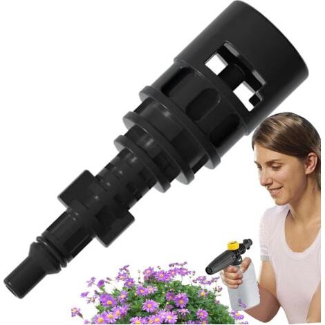 Connecteur de Tuyau pour Nettoyeur Haute Pression  Adaptateur de Flexible pour Nettoyeur Haute Pression,Raccord de Conversion Pièces de Remplacement Rapides Accessoires pour Voiture et Pelouse (1/5)