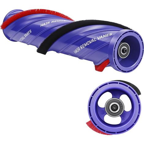 Rouleau Brosse de Rechange pour tête d'aspirateur Dyson Anti-enchevêtrement, Compatible avec Dyson V10 SV12 SV27, Brosse à Rouleau à 3 Broches (1/5)