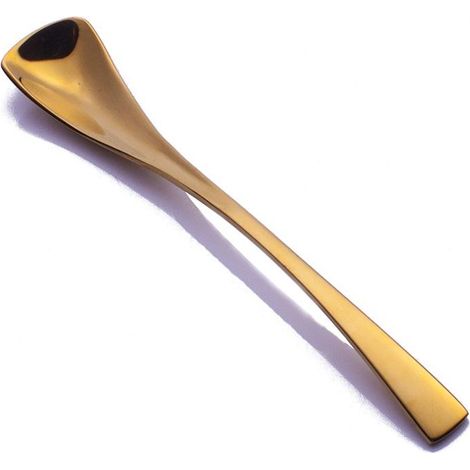 Fourchette Et Cuillère À Dessert - Acier Inoxydable 304 - Style Japonais - Pour Glace Café Fruits - Lot De 2 Pièces (1/5)