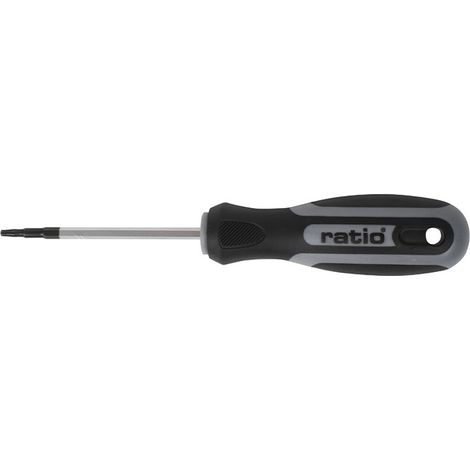 destornillador torx t-10. varilla hexagonal. mango bimaterial - ratio (1/2)