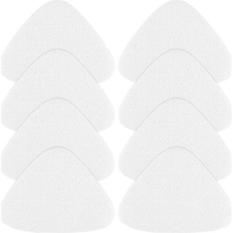 8 Pièces Recharge pour balai vapeur Vileda, housse de balai microfibre compatible avec les nettoyeurs vapeur Vileda Steam et Vileda Steam Plus