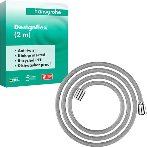 Hansgrohe Designflex Flessibile simil-tessuto 200 cm, 28230000 (1/2)