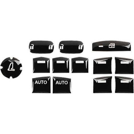 13Pcs Window Switch Button Trim Cover Sticker for 2017-2021-- (1/4)