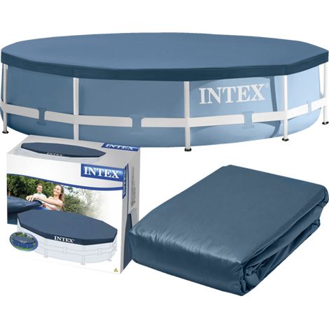 Intex bâche de piscine couverture 305 cm - 10 Ft - Bleu (1/3)