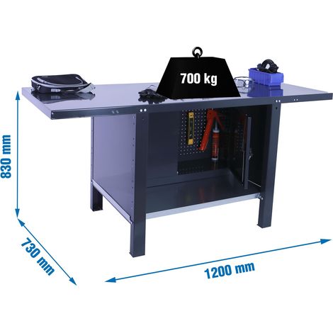 Simonrack Simonwork BT6 Pro Werkbank anthrazit robust
