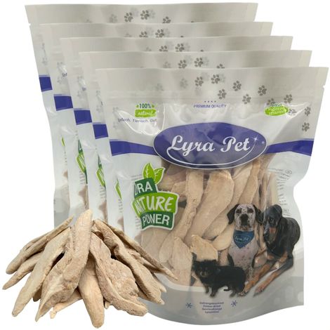 1 kg (5 x 200 g) Lyra Pet® Magret de canard lyophilisé