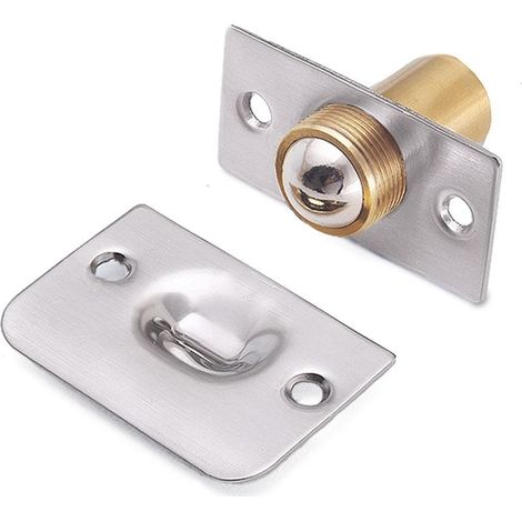 Ressort de porte réglable en acier inoxydable avec loquet à bille (1/5)