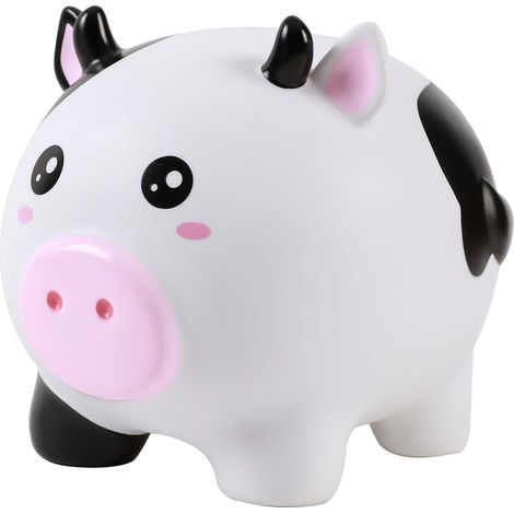 Tirelire animal en plastique Vache (1/4)