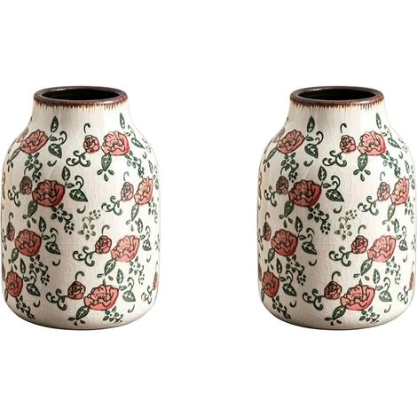 Vase, Design Élégant, Style Classique, rose1-2pcs (1/2)