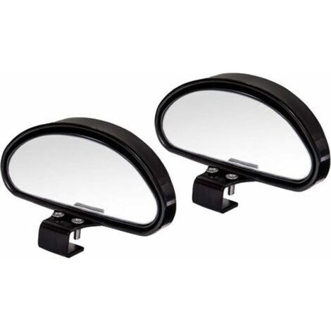 Retroviseur Conduite Accompagnée Retroviseur Angle Mort Miroir D'angle Mort RéTroviseur Conduite Accompagnée pour Tous Les Voitures- Miroir Convexe Angle réglable (2Pcs-A)