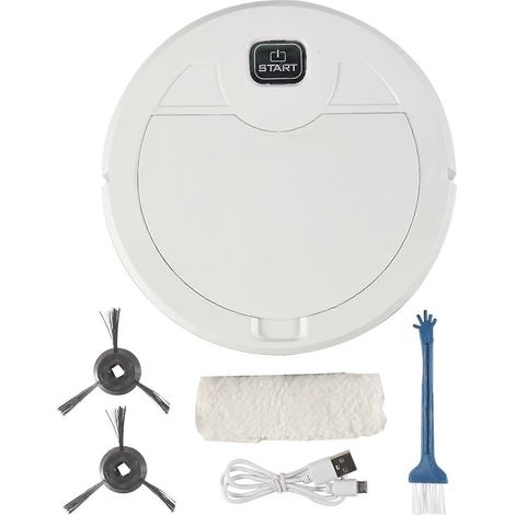 3 pouces 1 intelligent robot aspirateur maison balayeuse balayage et Vacuuming UV sans fil aspirateur balayage Robots-B (1/5)