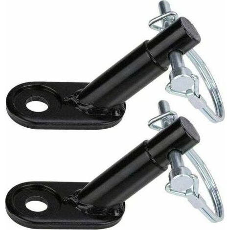 PA-teilige Fahrradanhängerkupplung, Fahrradanhängerkupplung mit Adapter, Fahrradanhänger-Zughaken, für Kinderfahrradanhänger, Hundeanhänger, Zugkopf (1/4)