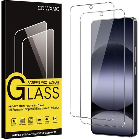 Lot de 2 Verre Trempé pour Xiaomi Redmi Note 14 5G/4G, Film Protection Écran, 9H Dureté Anti-Rayures Sans Bulles Facile à Installer 0,33mm HD Ultra Transparent Protecteur Vitre (1/5)