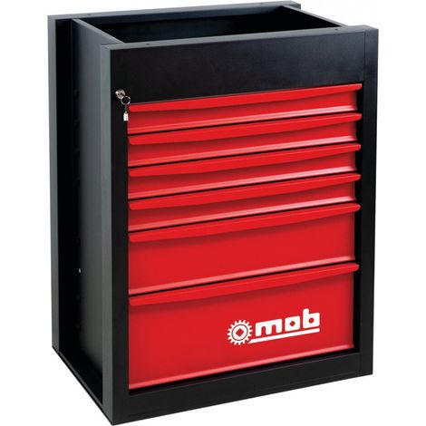 Bloc rangement 6 tiroirs pour établi - MOB