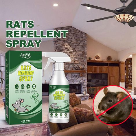 Nagetierabwehrspray für Innenräume, Wohnungen und Fahrzeuge, einschließlich des Motorraums – 60 ml -- DE (1/5)