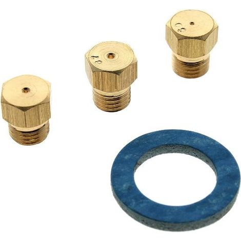 Kit injecteurs gaz butane  C00299254 pour Cuisinière HOTPOINT ARISTON, INDESIT, WHIRLPOOL (1/2)