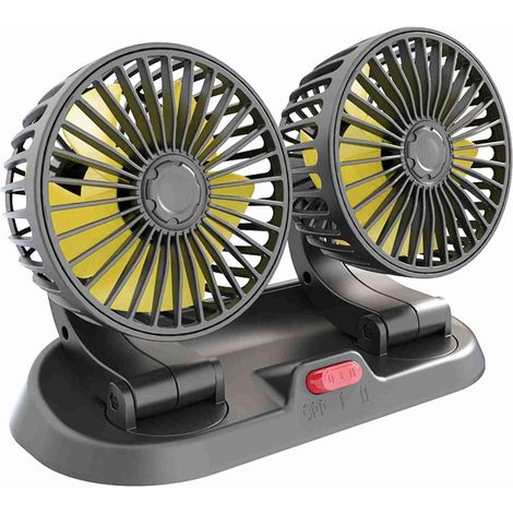 Zerodis Circulateur d'air de Voiture, Ventilateur Refroidissement (1/5)