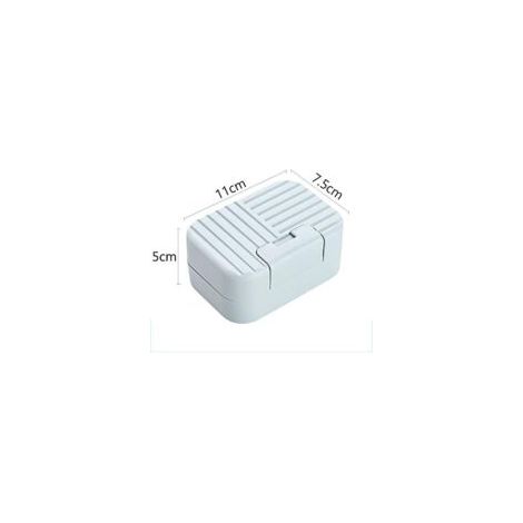 3 portasapone, contenitore portatile da viaggio per sapone, materiale PP ecologico ad asciugatura rapida, adatto per uso domestico - Crezuo