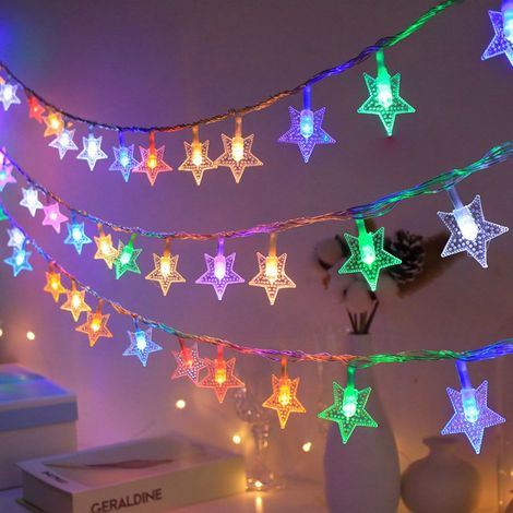 Guirlande Lumineuse - 10 m - 8 Modes - Étanche IP44 - Pour Intérieur Et Extérieur - Prise UE