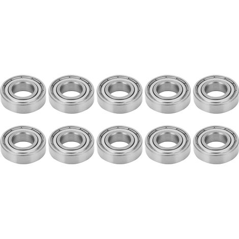 10 Paliers à billes miniatures en acier inoxydable 32x15x9 mm pour skateboard et machines à papier S6002ZZ (1/5)