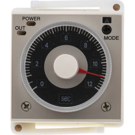 Relais temporisé RS PRO, 110V c.a., 2 contacts ( Prix pour 1 ) (1/3)