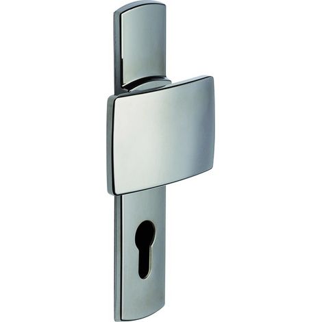 Schachttürpaket 525 Scult Clé i BEZAULT Achsabstand 165 mm Diamant schwarz - 204412