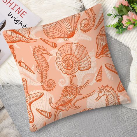 Housse de coussin phoque vintage, mignon (1/5)
