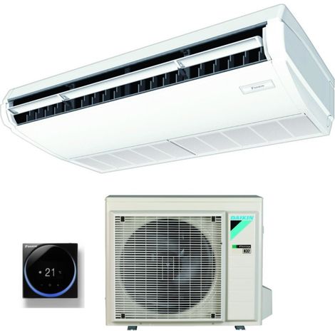 Daikin Deckenklimagerät DC Inverter 24000 Btu FHA71A Einphasig R-32 Wi-Fi Optional mit Wire Control Madoka Schwarz BRC1H52K