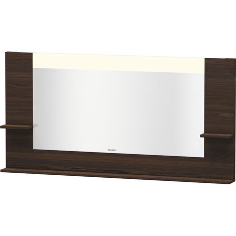 Miroir DuravitVERO 142x1600x800m avec éclairage noyer geb